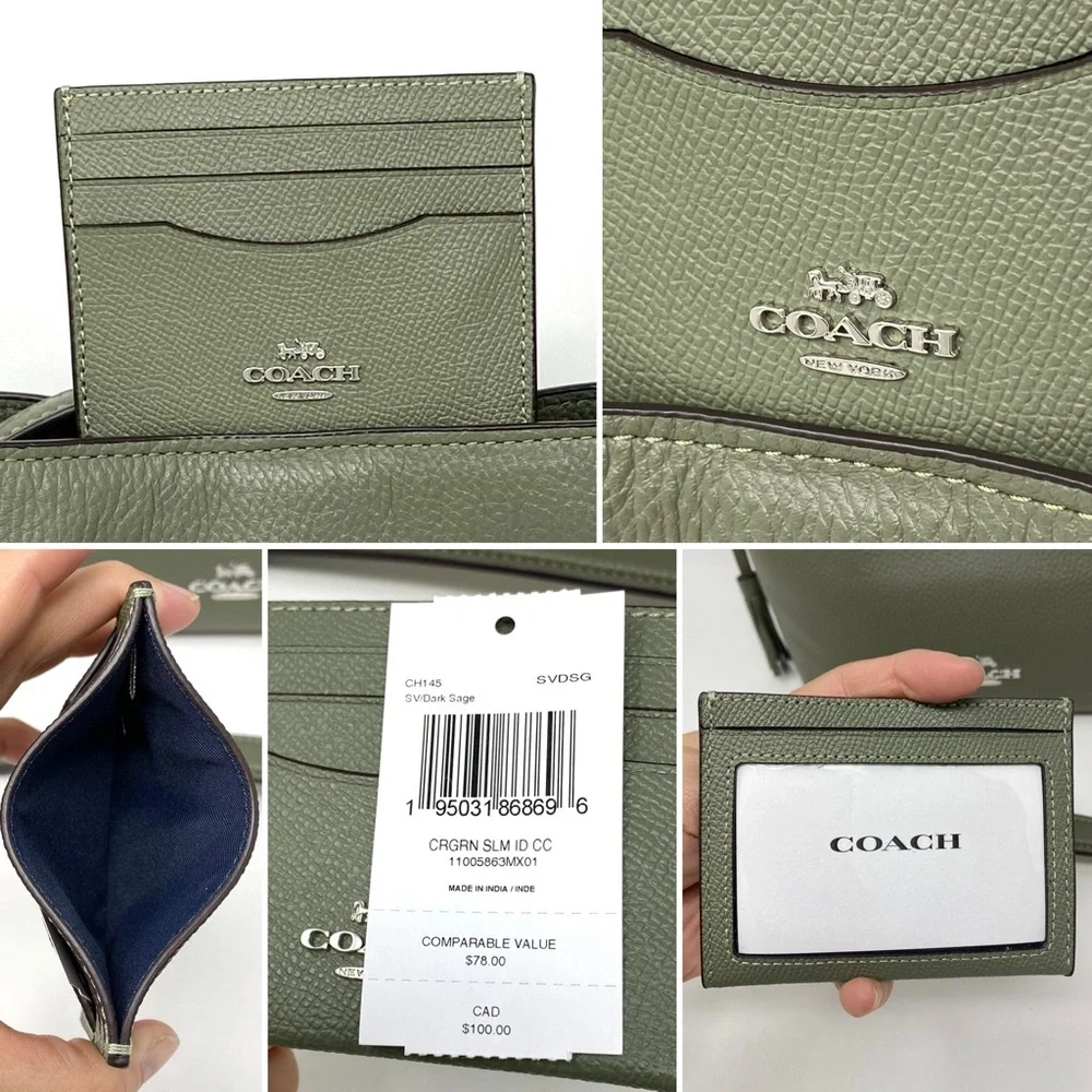 NWT Coach Andy Crossbody and Slim Card Case - Picture 10 of 12